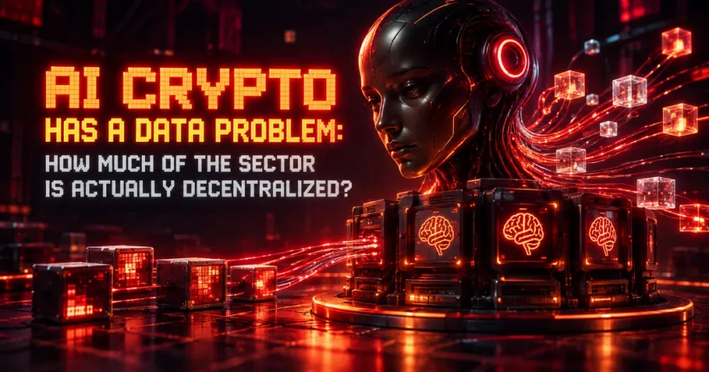 AI Crypto Has a Data Problem: How Much of the Sector Is Actually Decentralized?