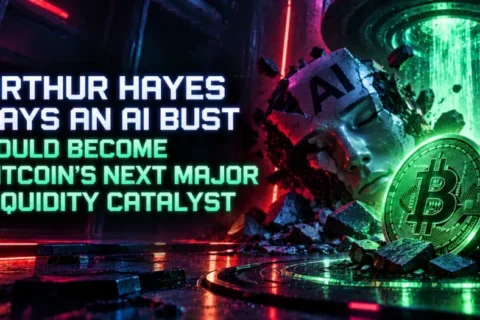Arthur Hayes Says an AI Bust Could Become Bitcoin’s Next Major Liquidity Catalyst