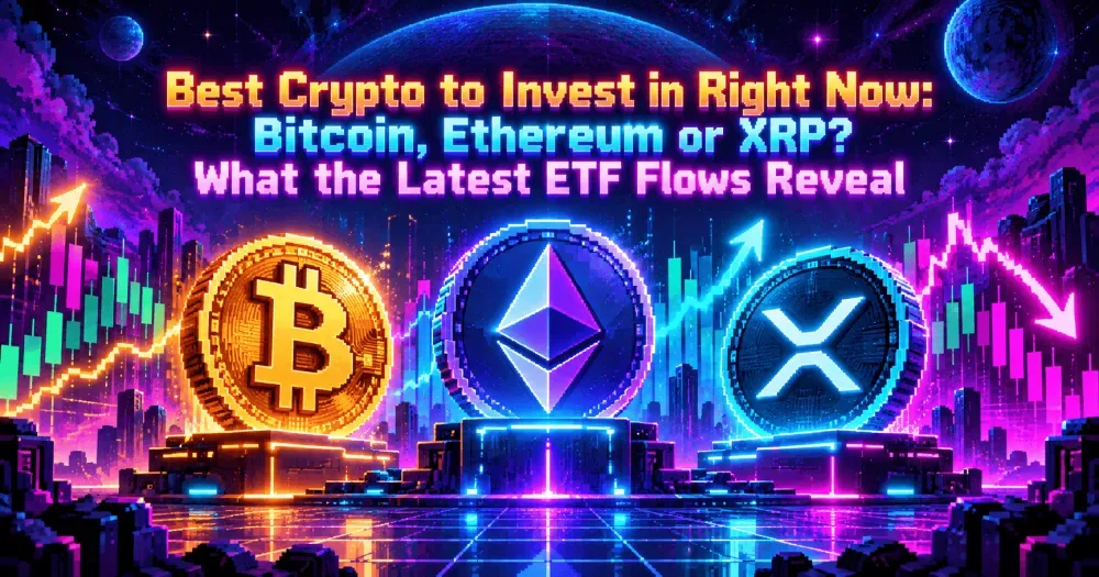 Best Crypto to Invest in: Bitcoin, Ethereum or XRP? What the Latest ETF Flows Reveal