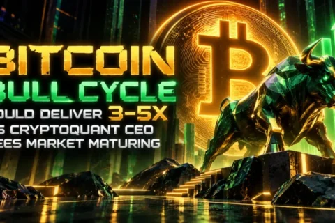 Bitcoin Bull Cycle Could Deliver 3–5x as CryptoQuant CEO Sees Market Maturing