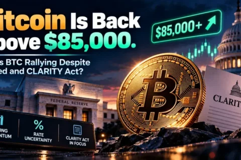 Bitcoin Is Back Above $85,000. Why Is BTC Rallying Despite the Fed and CLARITY Act?