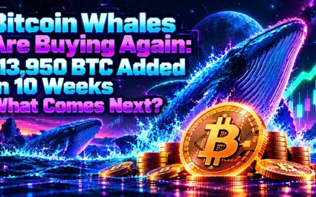 Bitcoin Whales Are Buying Again: 113,950 BTC Added in 10 Weeks — What Comes Next?