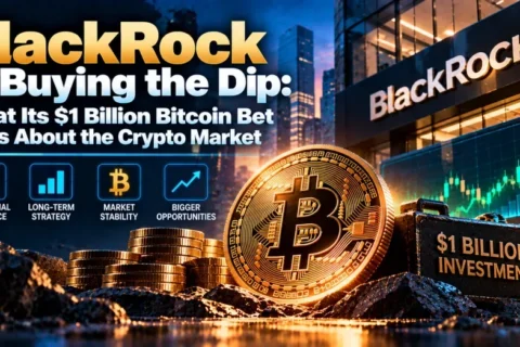 BlackRock Is Buying the Dip: What Its $1 Billion Bitcoin Bet Says About the Crypto Market