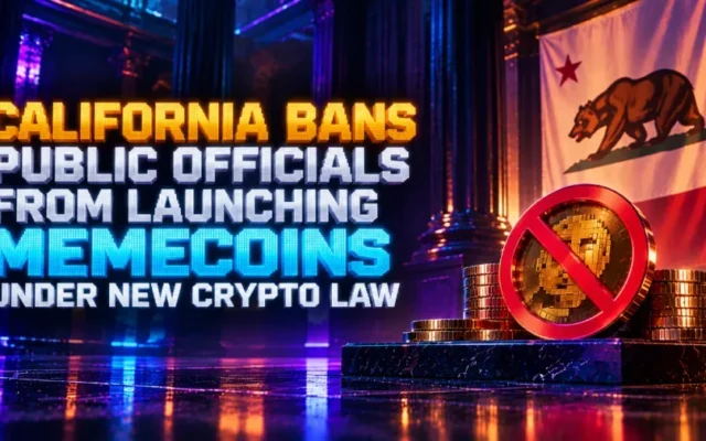 California Bans Public Officials From Launching Memecoins Under New Crypto Law