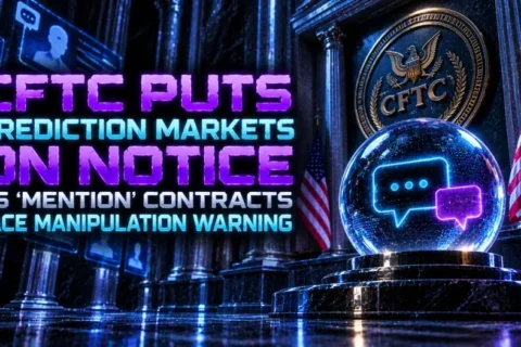 CFTC Puts Prediction Markets on Notice as ‘Mention’ Contracts Face Manipulation Warning
