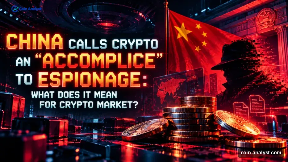 China Calls Crypto an “Accomplice” to Espionage: What Does It Mean for Crypto Market?