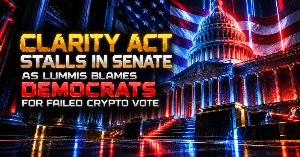 CLARITY Act Stalls in Senate as Lummis Blames Democrats for Failed Crypto Vote