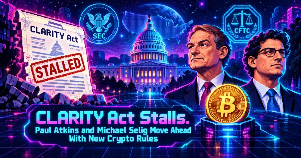 CLARITY Act Stalls. Paul Atkins and Michael Selig Move Ahead With New Crypto Rules