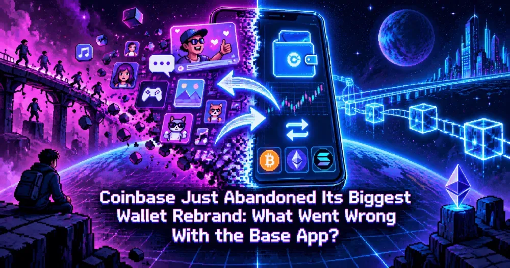 Coinbase Just Abandoned Its Biggest Wallet Rebrand: What Went Wrong With the Base App?