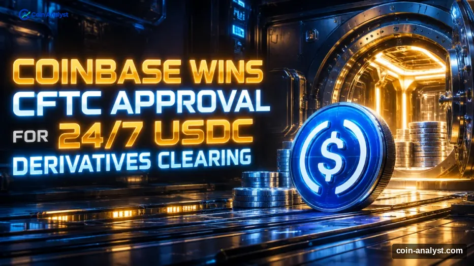 Coinbase Wins CFTC Approval for 24/7 USDC Derivatives Clearing