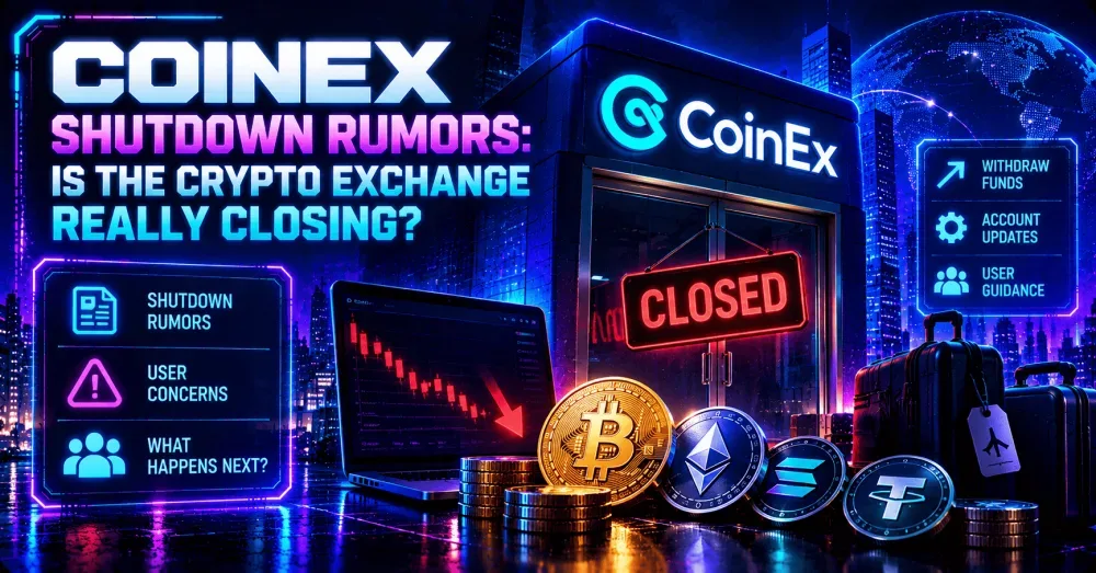 CoinEx Shutdown Rumors: Is the Crypto Exchange Really Closing?