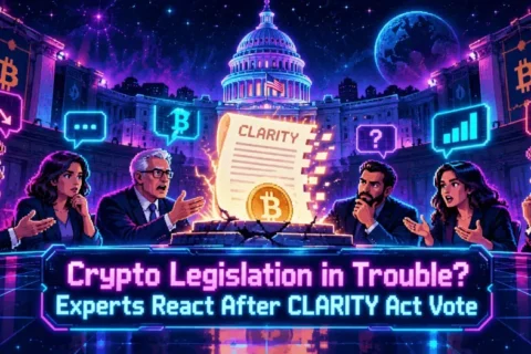 Crypto Legislation in Trouble? Experts React After CLARITY Act Vote