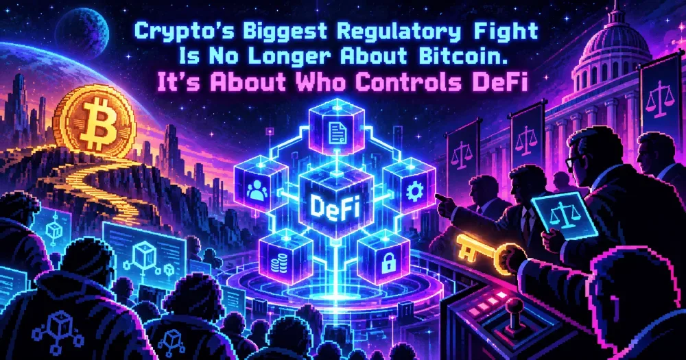 Crypto’s Biggest Regulatory Fight Is No Longer About Bitcoin. It’s About Who Controls DeFi