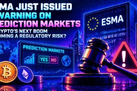 ESMA Just Issued a Warning on Prediction Markets: Is Crypto’s Next Boom Becoming a Regulatory Risk?