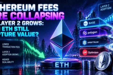 Ethereum Fees Are Collapsing as Layer 2 Grows: Can ETH Still Capture Value?