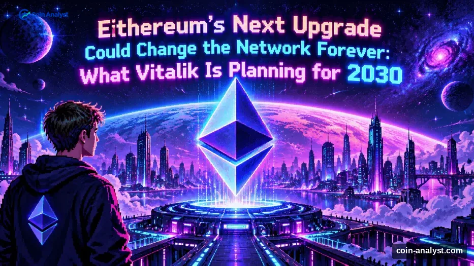 Ethereum’s Next Upgrade Could Change the Network Forever: What Vitalik Is Planning for 2030