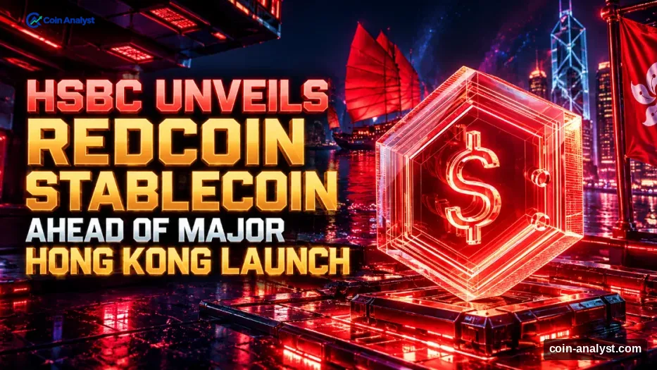 HSBC Unveils RedCoin Stablecoin Ahead of Major Hong Kong Launch