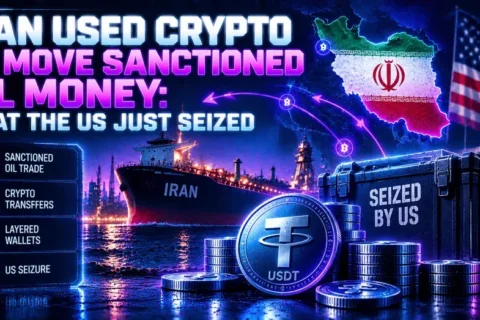 Iran Used Crypto to Move Sanctioned Oil Money: What the US Just Seized
