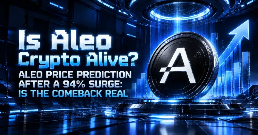 Is Aleo Crypto Alive? ALEO Price Prediction After a 94% Surge: Is the Comeback Real