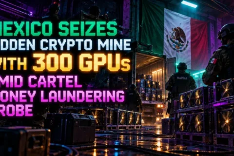 Mexico Seizes Hidden Crypto Mine With 300 GPUs Amid Cartel Money Laundering Probe