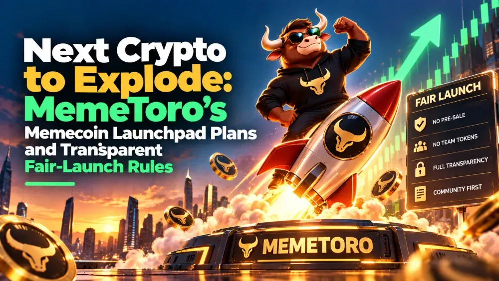 Next Crypto to Explode: MemeToro’s Memecoin Launchpad Plans and Transparent Fair-Launch Rules
