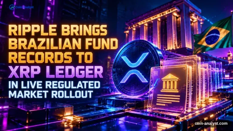 Ripple Brings Brazilian Fund Records to XRP Ledger in Live Regulated Market Rollout
