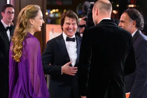 Tom Cruise Welcomes Prince William and Kate Middleton at ‘Digger’ World Premiere in London: ‘We Love Them and Really Appreciate What They Do for the Arts’