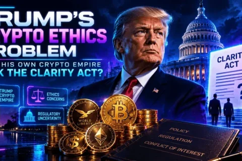 Trump’s Crypto Ethics Problem: Will His Own Crypto Empire Sink the CLARITY Act?
