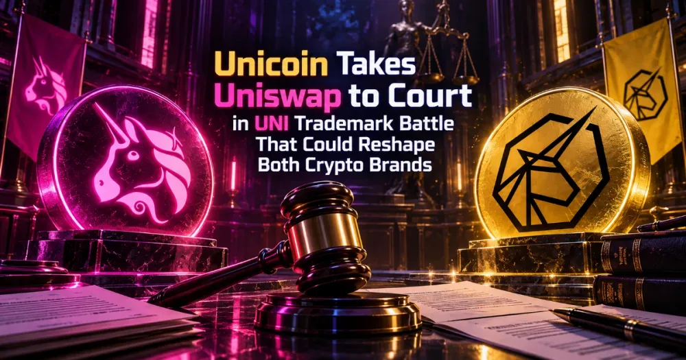 Unicoin Takes Uniswap to Court in UNI Trademark Battle That Could Reshape Both Crypto Brands