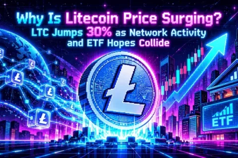Why Is Litecoin Price Surging? LTC Jumps 30% as Network Activity and ETF Hopes Collide