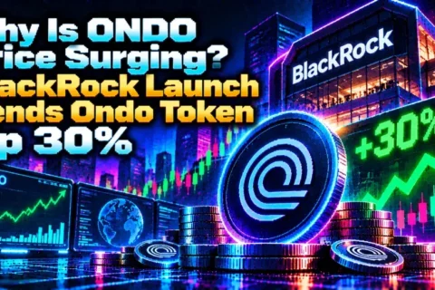 Why Is ONDO Price Surging? BlackRock Launch Sends Ondo Token Up 30%