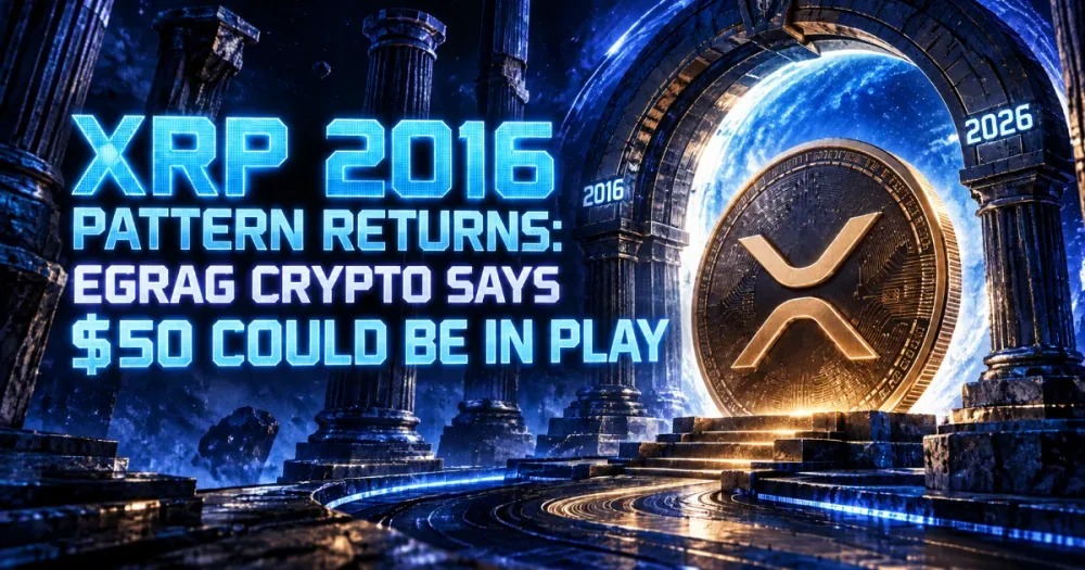 XRP 2016 Pattern Returns: EGRAG Crypto Says $50 Could Be in Play