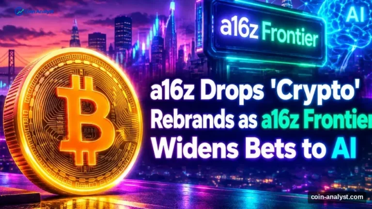 a16z Frontier Rebrand Keeps Crypto in Play as Firm Expands Into AI and Biology