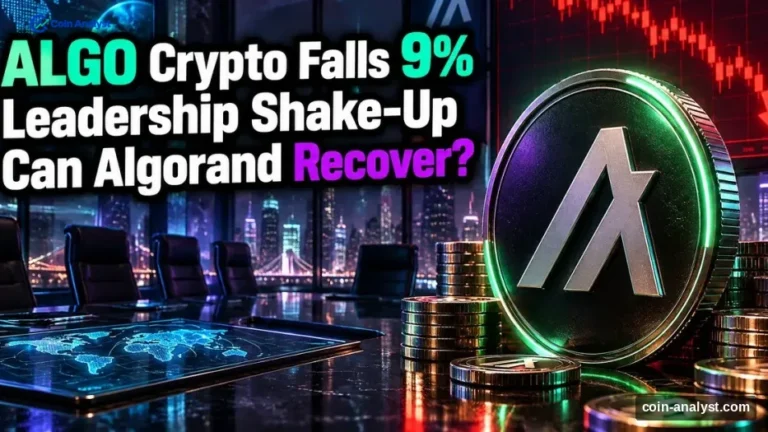 Algorand (ALGO) Price Drops 8.6% as Marketing Chief Exits Foundation
