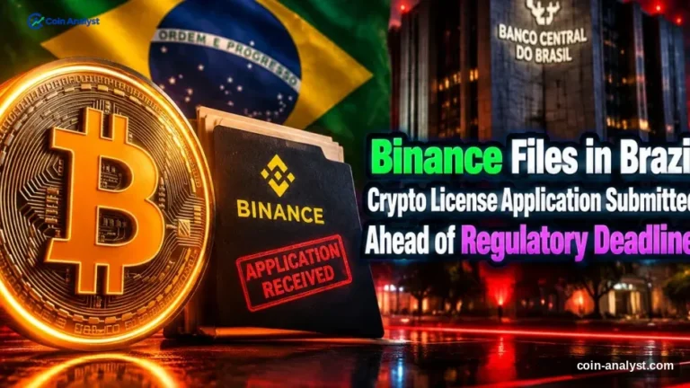 Binance Files for Brazil Crypto License Ahead of Oct. 30