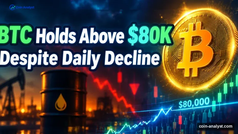 Bitcoin Holds Above $80K Even as Its Daily Loss Reaches 1%