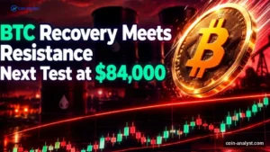 Bitcoin Rebounds From Below $80K to $82.5K as Oil Tops $110