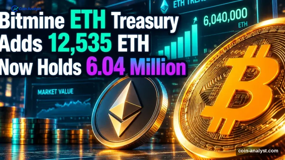 Bitmine Explained: The 12,535 ETH Buy, 5% Supply Goal and Treasury Risks