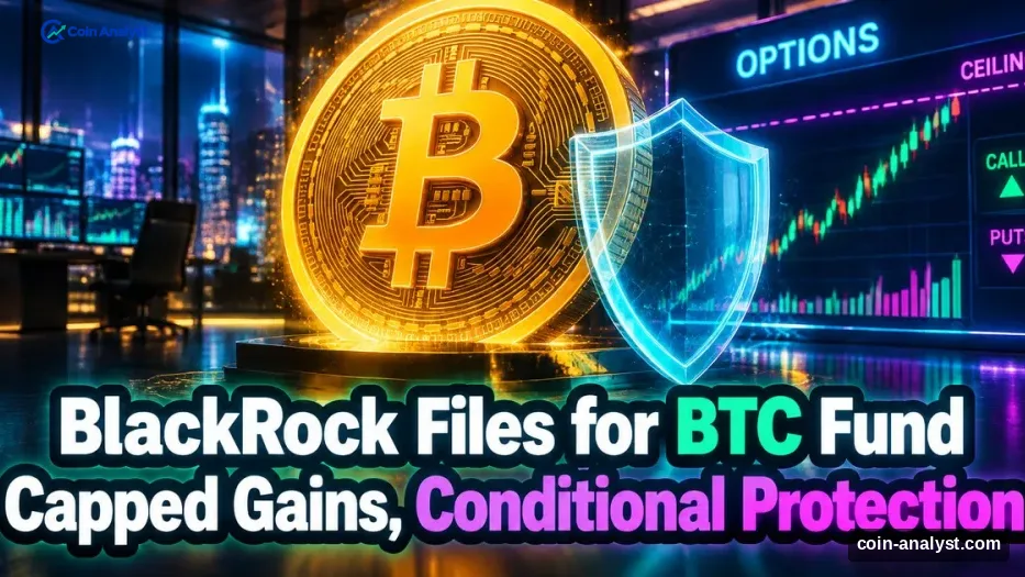 BlackRock Files for Bitcoin ETF With Capped Gains and Conditional Protection