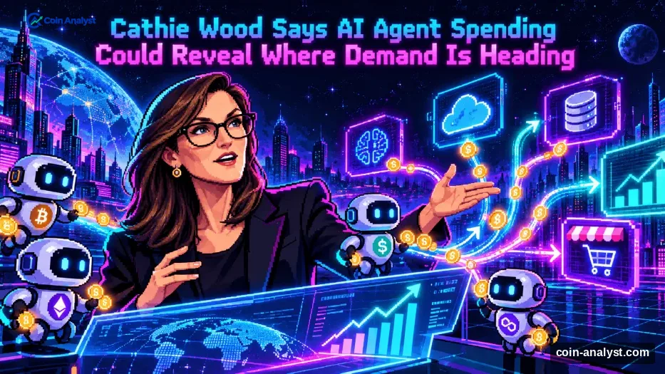 Cathie Wood Says AI Agent Spending Could Reveal Where Demand Is Heading
