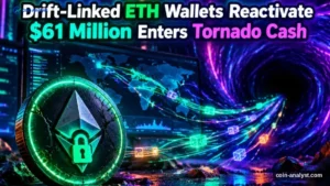 Drift-Linked Wallets Send $61M in ETH to Tornado Cash