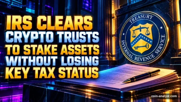 IRS Clears Crypto Trusts to Stake Assets Without Losing Key Tax Status
