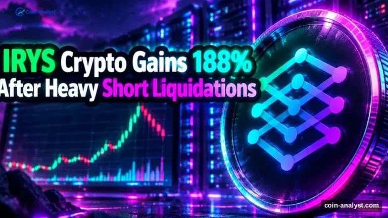 Irys (IRYS) Gains 188% as Short Liquidations Reach $21M
