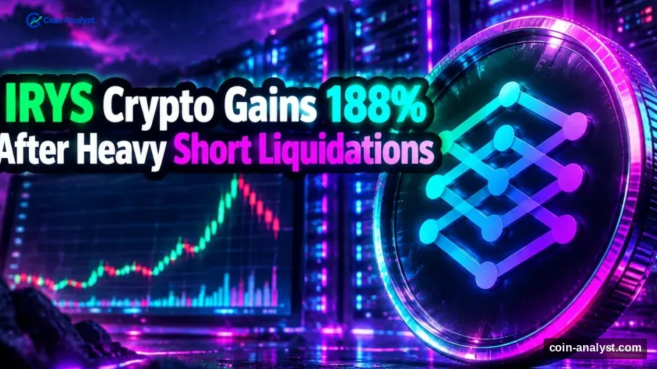 Irys (IRYS) Gains 188% as Short Liquidations Reach $21M