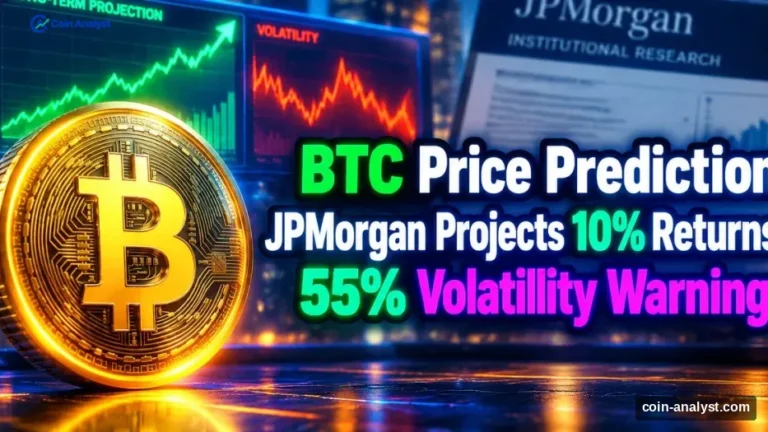 JPMorgan’s Bitcoin Forecast Explained: 10% Returns and 55% Volatility