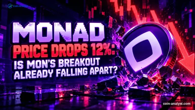 Monad Price Drops 12%: Is MON’s Breakout Already Falling Apart?