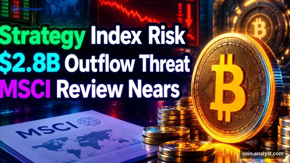 MSCI Advances Rules That Put Strategy at Risk of $2.8B in Outflows