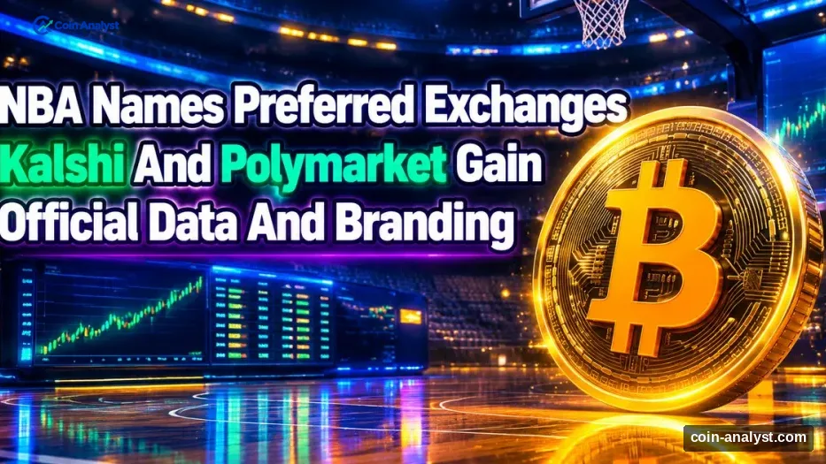 NBA Names Kalshi and Polymarket Preferred Prediction Exchanges