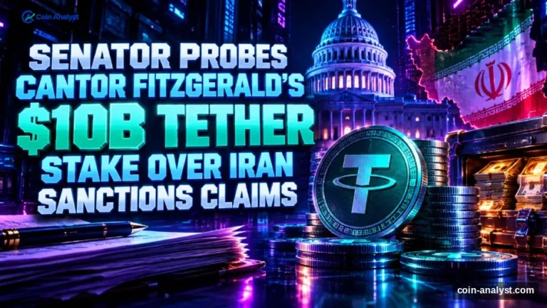 Senator Probes Cantor Fitzgerald’s $10B Tether Stake Over Iran Sanctions Claims