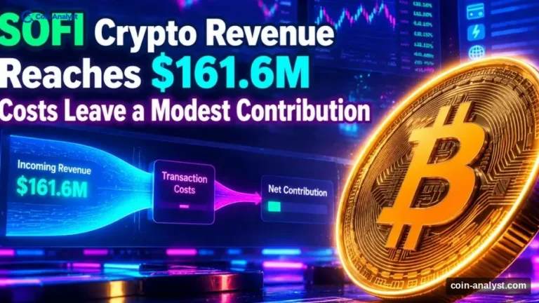 SoFi Crypto Revenue: $161.6M Gross, Just $1.6M Net in Q3 2026